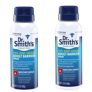 2 Dr.Smith’s Adult Barrier Spray Zinc Oxide 3.5 oz bottles